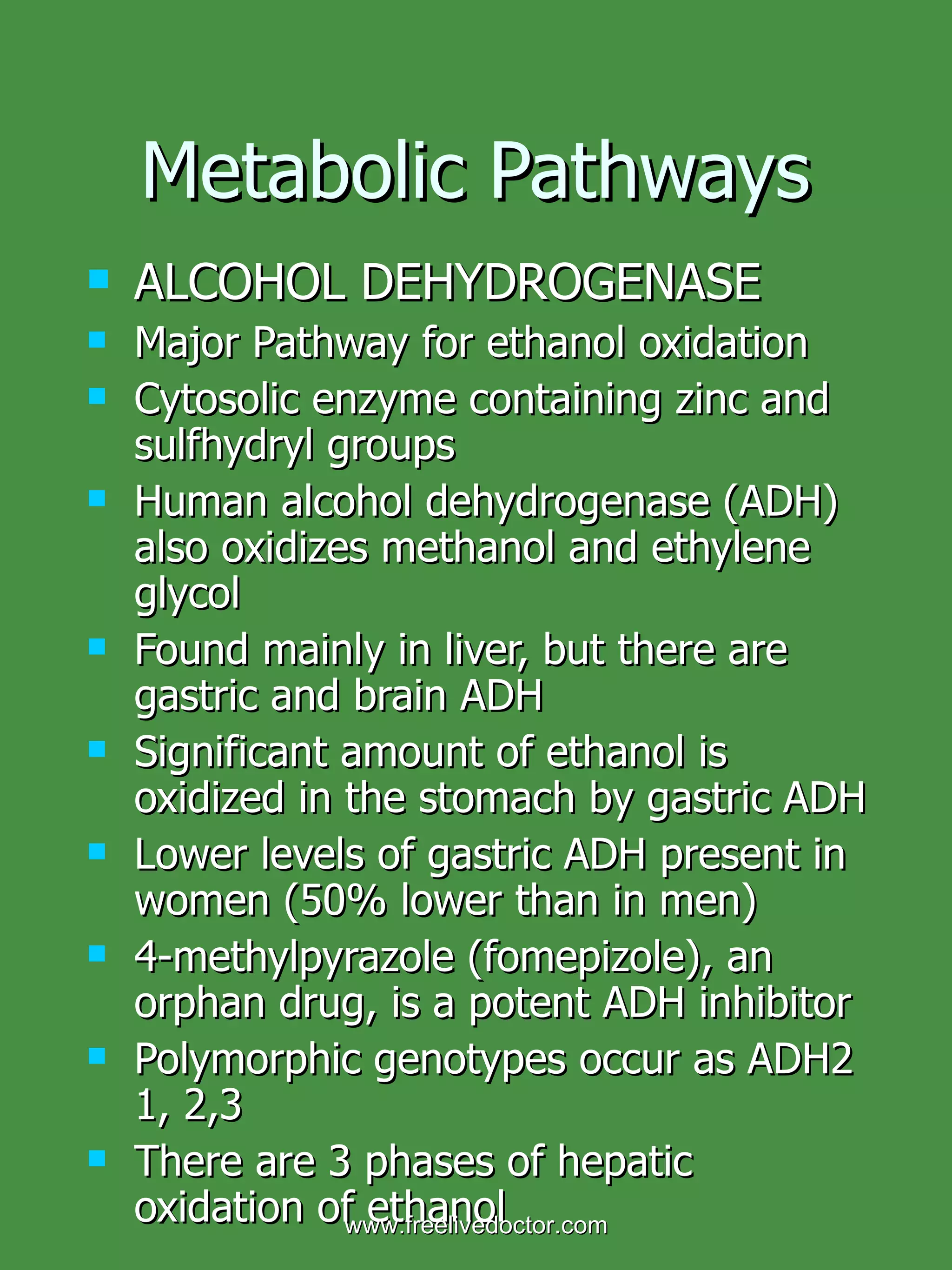 Ethyl & methyl alcohols | PPT