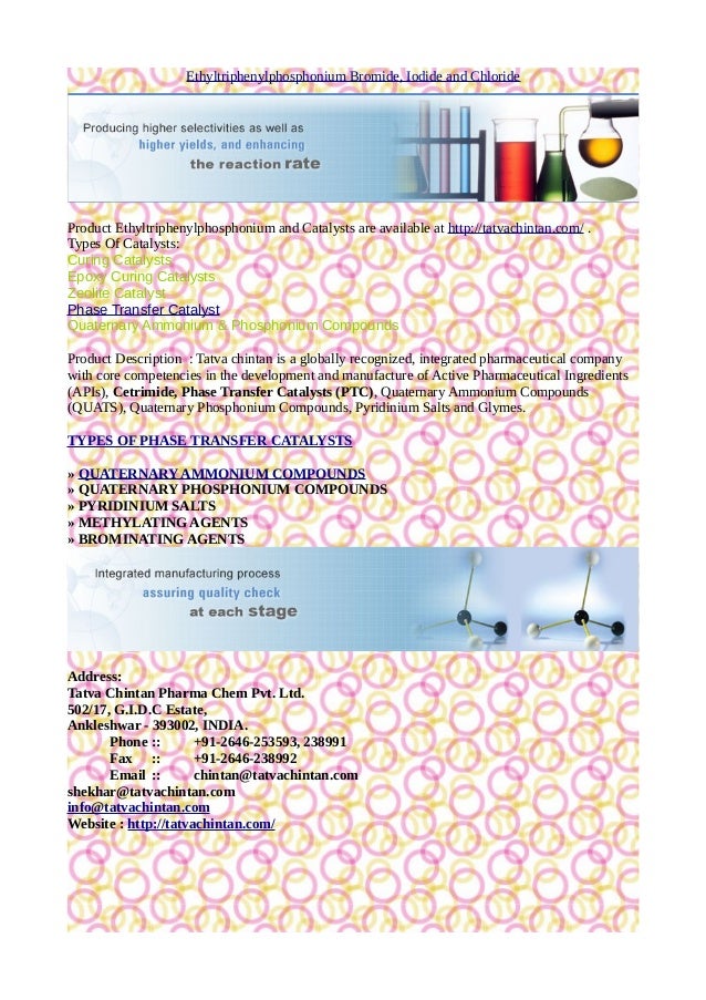 Ethyltriphenylphosphonium Bromide