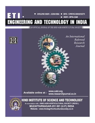 Engineering and Technology in India
