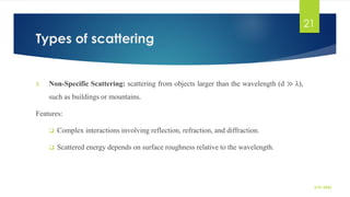 Advanced Radio Wave Propagation: Diffraction and Scattering Principles ...