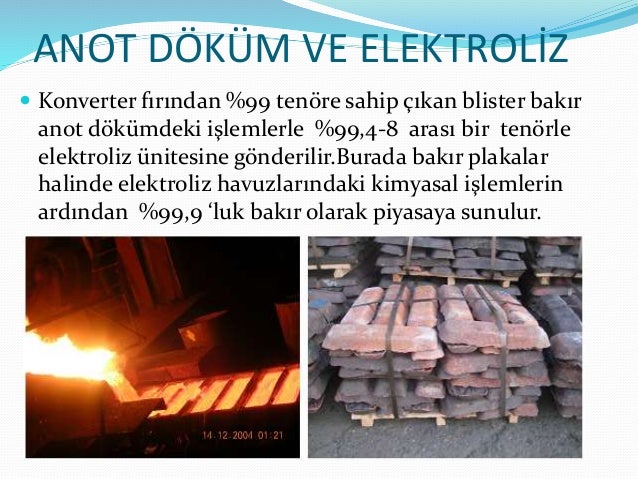 Eti bakır staj sunumu(ahmet yilmaz) sülfürik asit üretimi