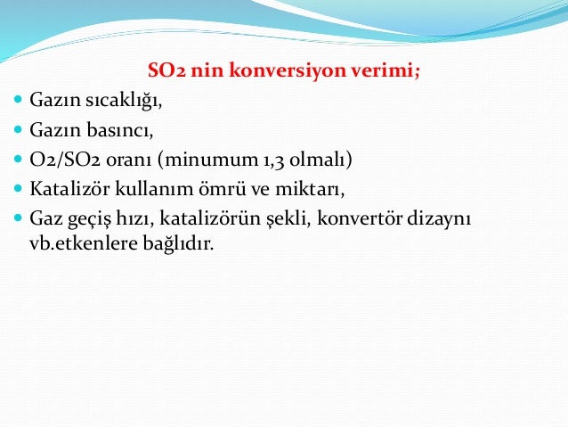 Eti bakır staj sunumu(ahmet yilmaz) sülfürik asit üretimi