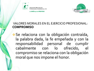 El valor de CONGRUENCIA requiere de un comportamiento CONGRUENTE.