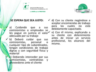 c)    Promoviendo la creación de espacios que proporcionen bienestar al usuario por encima de cualquier especulación de carácter económico.
