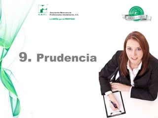 i)      Propiciando el respeto por la palabra dada, la obligación contraída, la fe empeñada y la responsabilidad personal que impone el deber.
