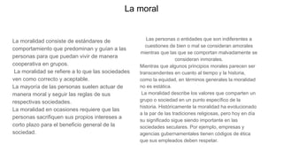 Historia Inmorales PRESENTACION SOBRE ETICA Y SUS CLASIFICACINES.pptx