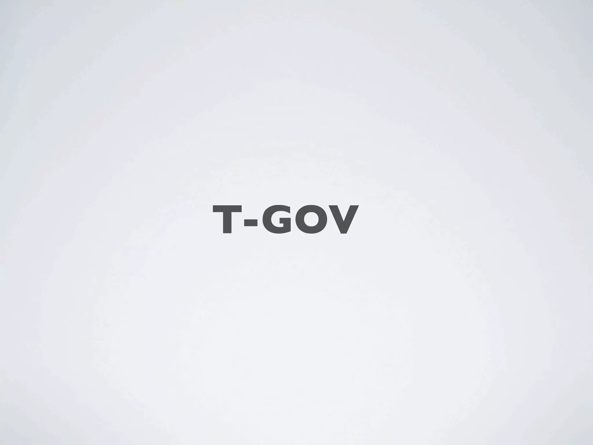 T-GOV
 