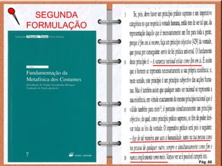 SEGUNDA
FORMULAÇÃO
Pág. 66
 