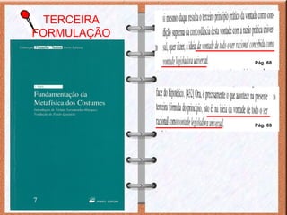 TERCEIRA
FORMULAÇÃO
Pág. 68
Pág. 69
 