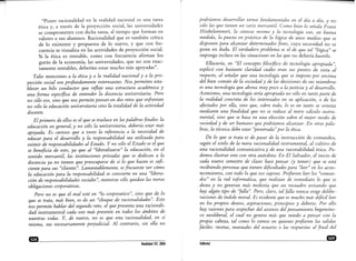 Etica de la profesiòn docente