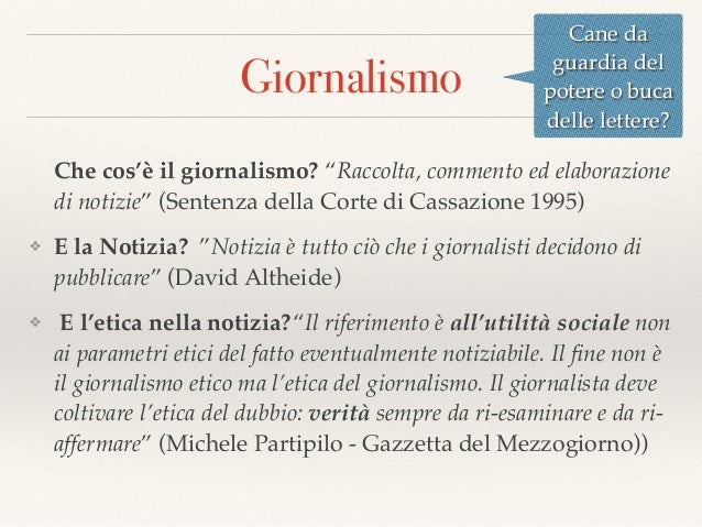 Cos E L Etica Della Comunicazione