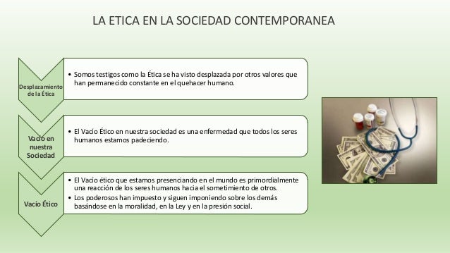 Etica en la era contemporanea