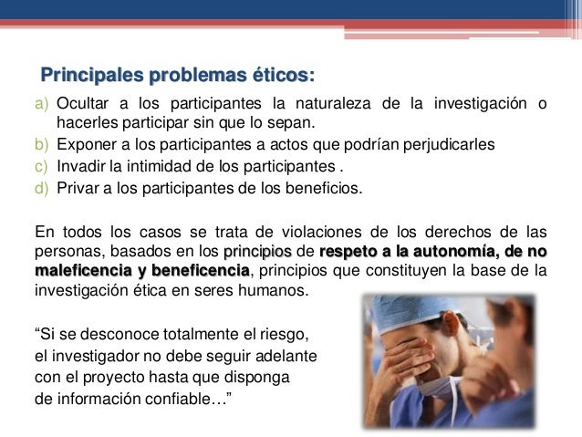 Etica en la medicina