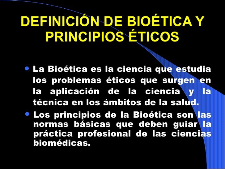 Etica En Salud