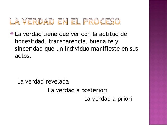 Etica la verdad
