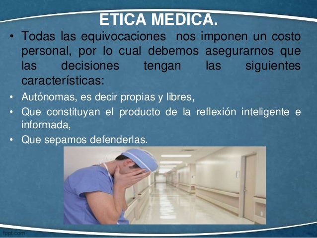 Etica medica publicacion