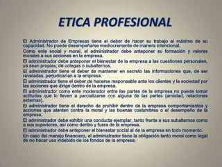 Etica profesional 
