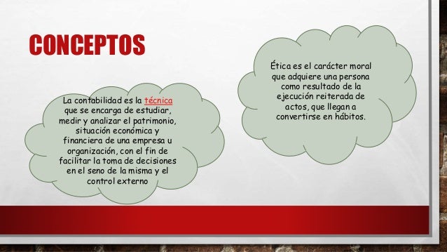 Etica profesional contabilidad y auditoria