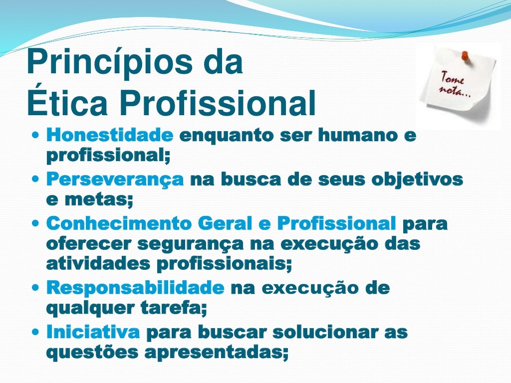 Etica profissional Etica profissional