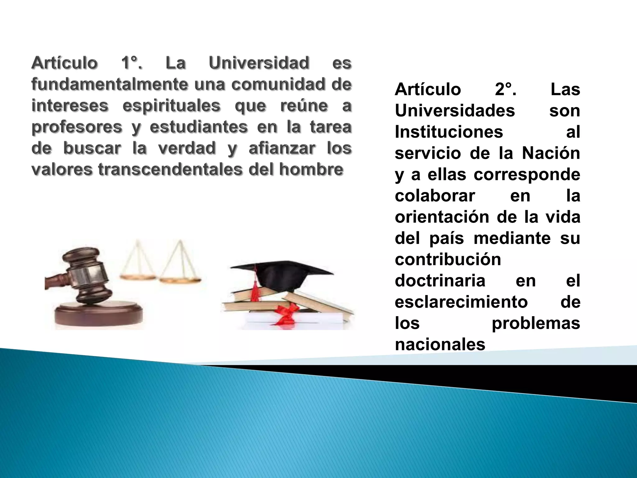 ley de universidades