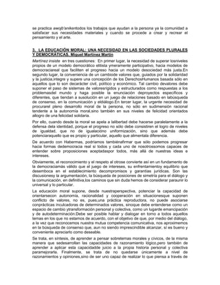 Etica y educación (resumen)