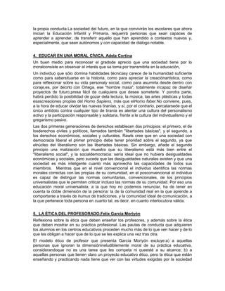 Etica y educación (resumen)