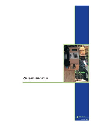 23PÁGINA
RESUMEN EJECUTIVO
 