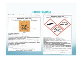 20/04/15	
   65	
  
ETICHETTATURA	
  	
  	
  
 