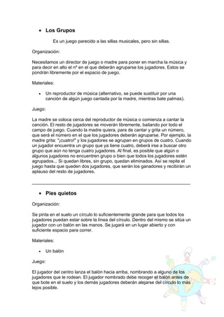 Juegos para Niños | PDF