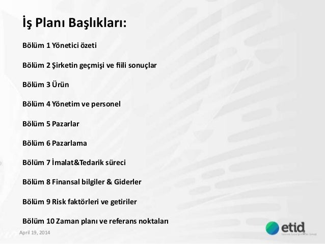 Business plan with logo image