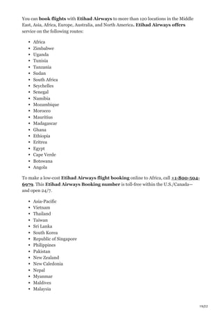 Etihad Flight Booking PDF