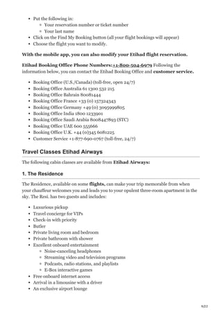 Etihad Flight Booking PDF Etihad Flight Booking PDF