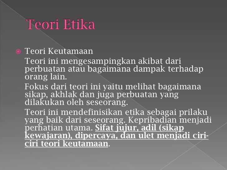 Etika bisnis (2nd week)