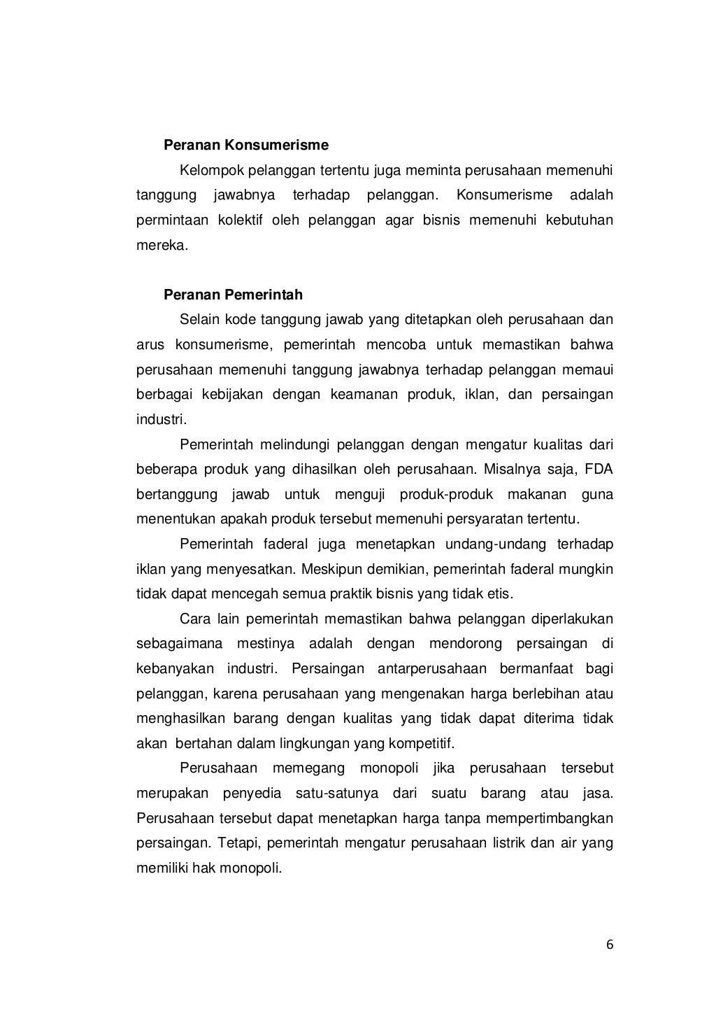 Pengantar Bisnis Etika bisnis dan tanggung jawab sosial