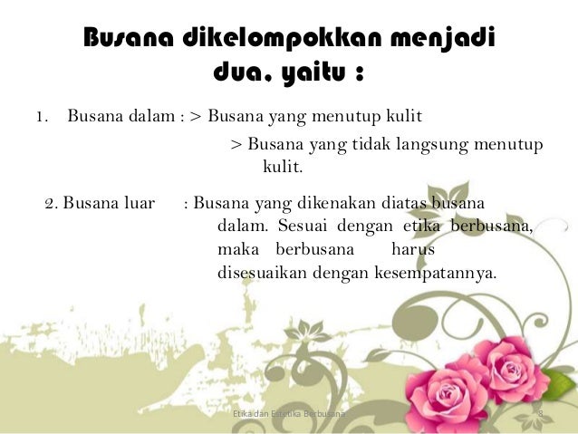 Contoh Etika Dan Estetika - Contoh Rah