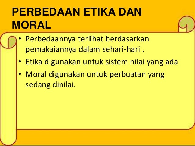 Etika Dan Moral Dalam Penggunaan Tik Etika Dan Moral Dalam Penggunaan Tik