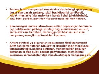 Etika Dan Strategi Peperangan Dalam Islam