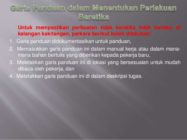 Etika Etika Keusahawanan