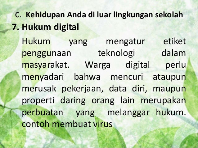 Etika kewargaan digital