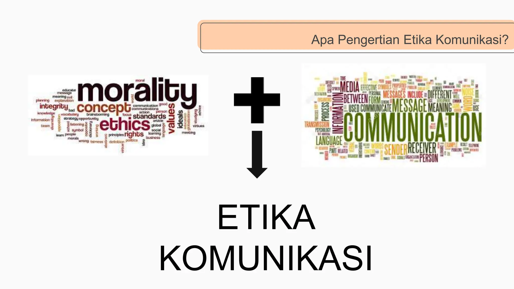 etika komunikasi (etika dalam berkomunikasi) | PPT