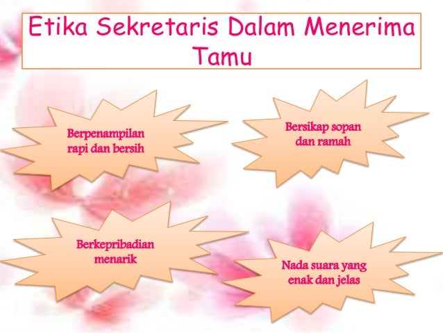 Etika Menerima Tamu