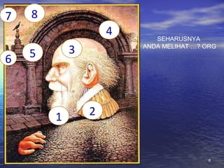 SEHARUSNYA
ANDA MELIHAT …? ORG
1
7 8
6 5 3
2
4
8
 