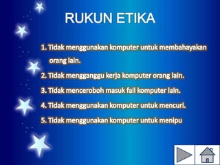 Etika penggunaan internet