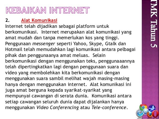 Etika Penggunaan Internet Tmk Tahun 5