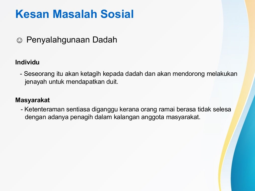 Masalah Sosial