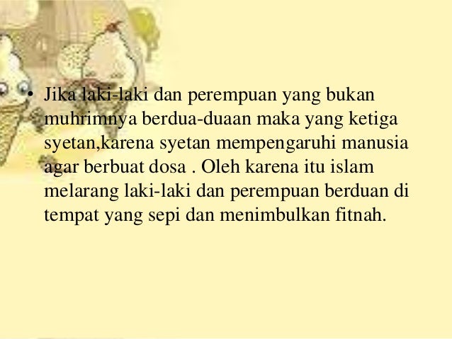 Etika Pergaulan Muda Mudi Dalam Pergaulan Islam