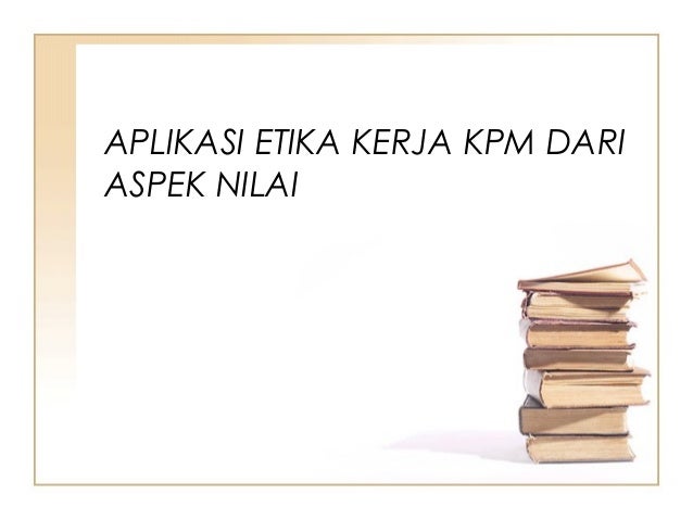 Etika & profesionalisme perguruan