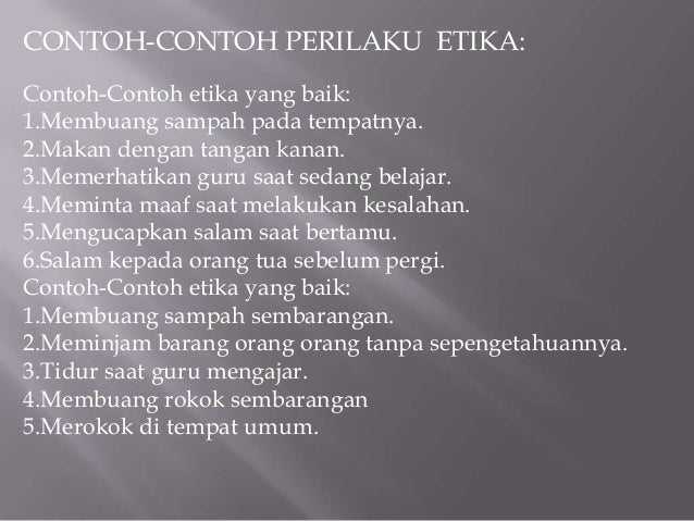 Contoh Etika Guru Yang Baik - Simak Gambar Berikut