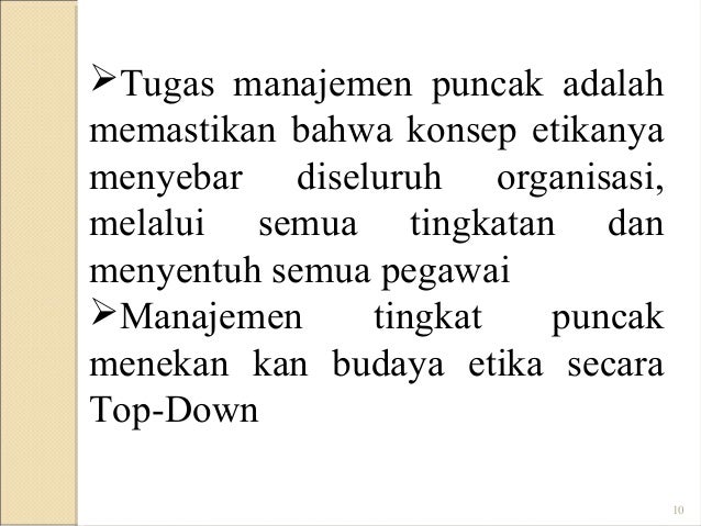 Etika Sistem Informasi Manajemen