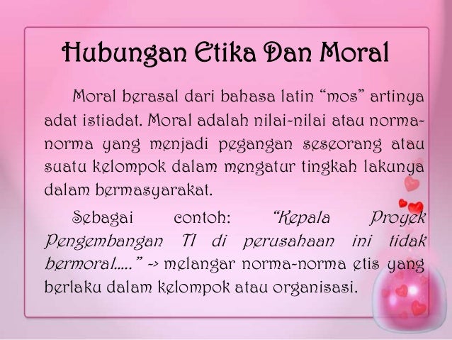 Contoh Etika Umum Yang Etis Contoh Gi